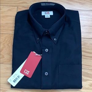 Cutter & Buck Button Down Dress Shirt - Navy New!